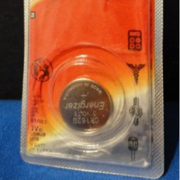ENERGIZER LITHIUM COIN BATTERY CR 1620 ECR1620 3 VOLTS WATCH ELECTRONIC SV 10 - Picture 1 of 6